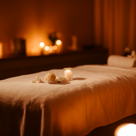 salle-massage-table-linge-blanc