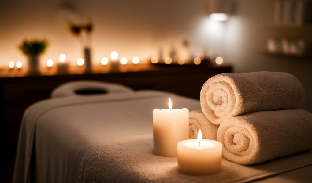 salle-massage-table-serviettes-bougies