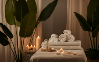 spa-table-massage-serviettes-bougies