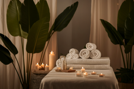 spa-table-massage-serviettes-bougies
