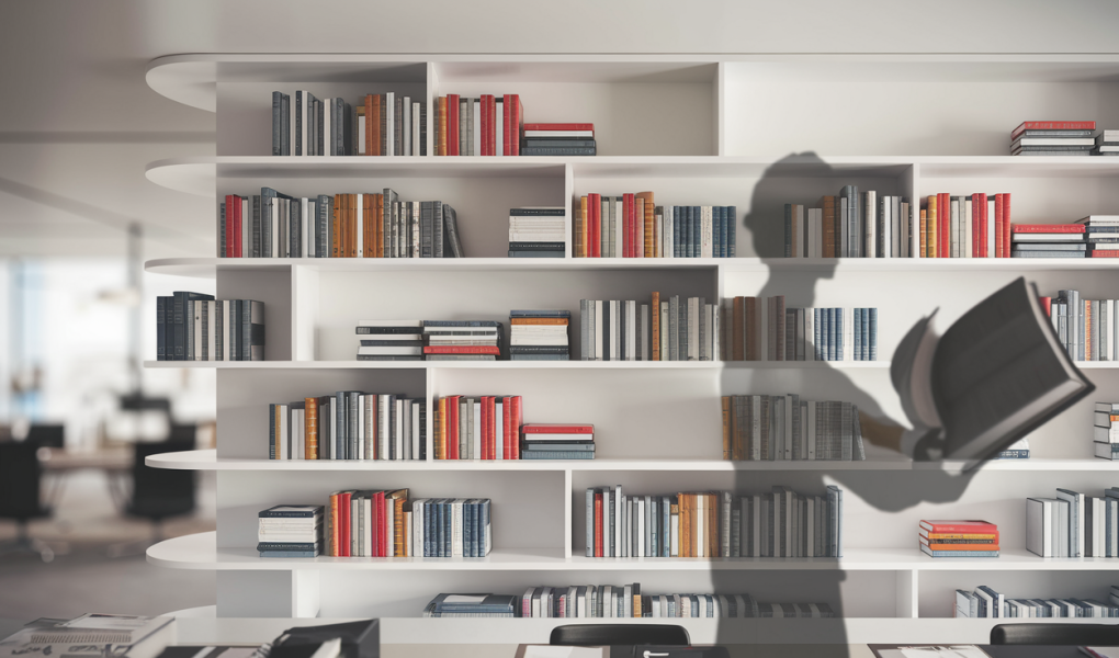 etagere-livres-colores-bureau-moderne