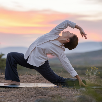 personne-yoga-montagnes-lever-soleil