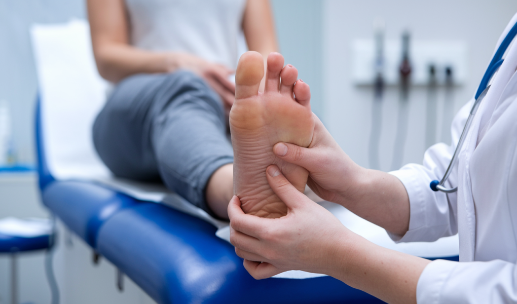 podologue-pied-examen-contexte-medical