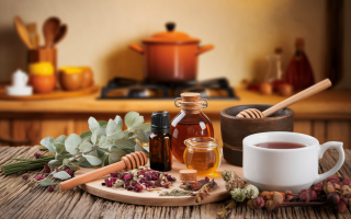 table-remedes-naturels-cuisine-chaleureuse