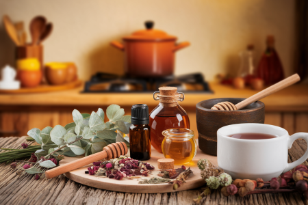 table-remedes-naturels-cuisine-chaleureuse