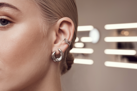 oreille-piercing-conch-metal-argente